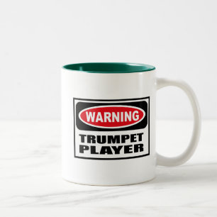 Warning TRUMPET PLAYER Mug