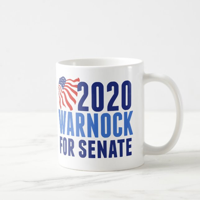 Warnock for Senate Coffee Mug (Right)