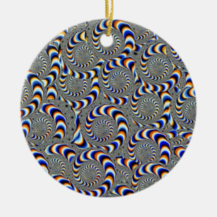 warp ceramic tree decoration