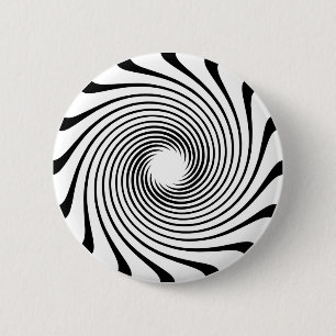 Warp Drive Design 6 Cm Round Badge