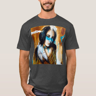 Warpaint Native American Art Tim Miklos T-Shirt