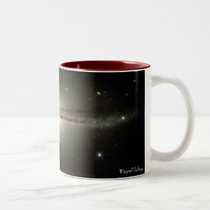 Warped Galaxy Two-Tone Coffee Mug