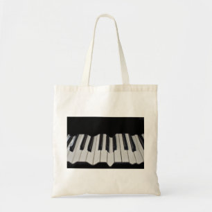 Warped Piano Keys Budget Tote Bag