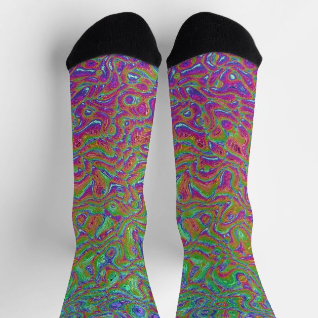 Warped Rainbow Socks (Top)
