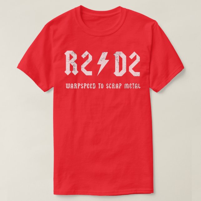 Warpspeed Metal T-Shirt (Design Front)