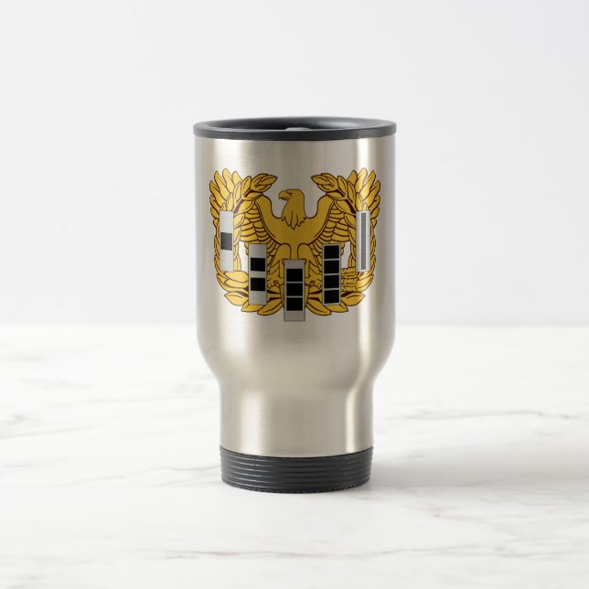 Warrant Officer Travel Coffee Mug (Center)
