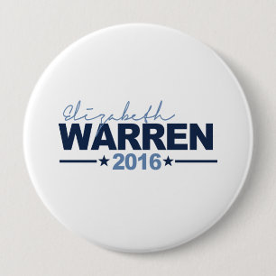 WARREN 2016 CAMPAIGN SIGN - 2016.png 10 Cm Round Badge