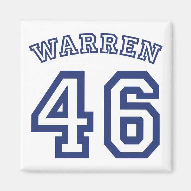 WARREN 46 MAGNET (Front)
