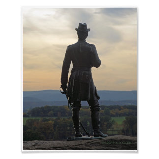 Warren at Gettysburg at sunset Photo Print