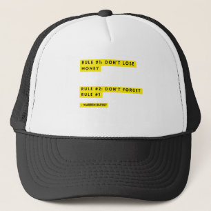 Warren Buffet - Don't Lose Money Trucker Hat