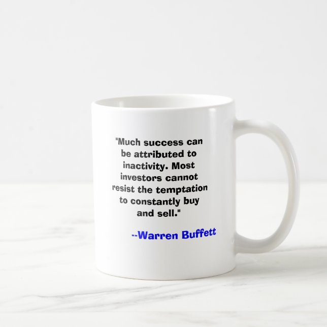 Warren Buffett Mug (Right)