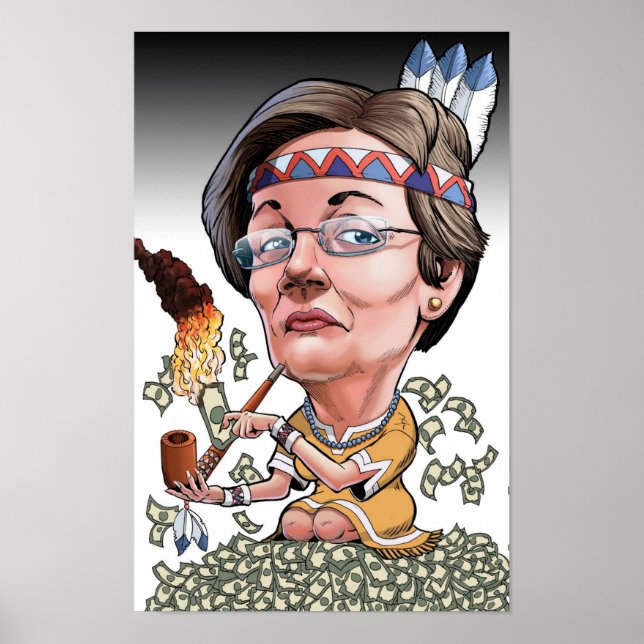 Warren Caricature Poster (Front)