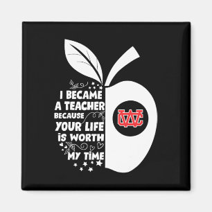 Warren County Pioneers Logo I Became A Teacher Hs Magnet