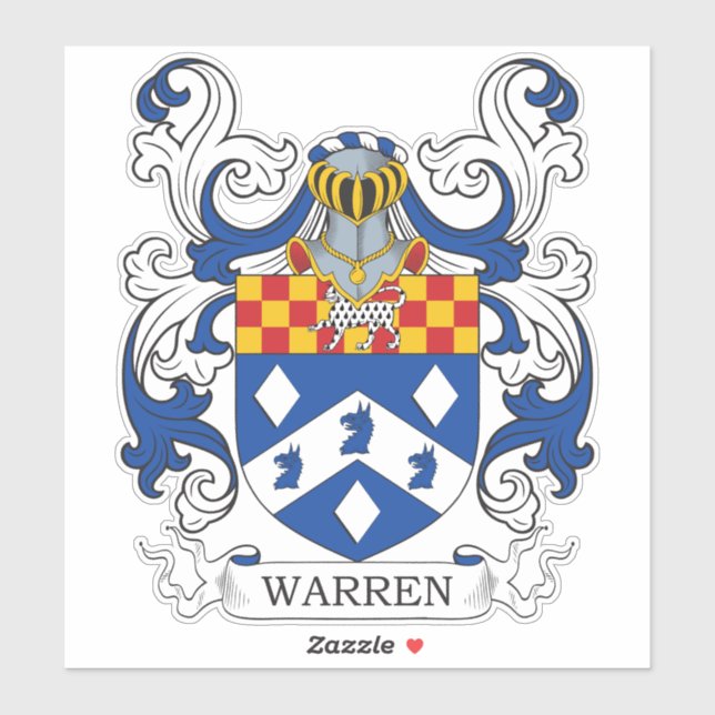 Warren Family Crest (Sheet)