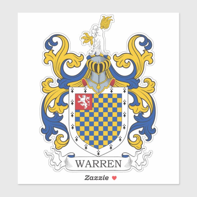 Warren Family Crest (Sheet)