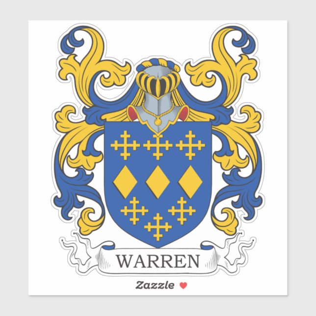 Warren Family Crest (Sheet)