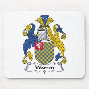 Warren Family Crest Mouse Mat