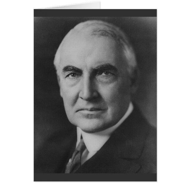 Warren G. Harding 29 (Front)