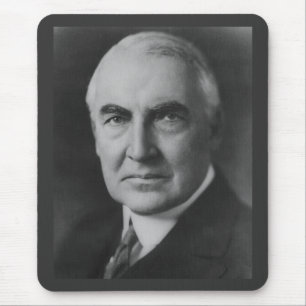 Warren G. Harding 29th President Mouse Mat