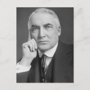 Warren G. Harding Postcard