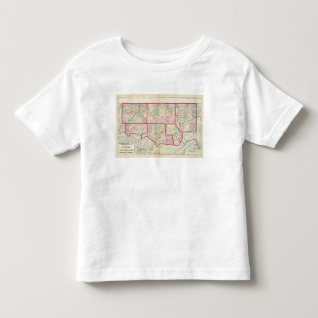 Warren, McKean, Potter, Forest Toddler T-Shirt (Front)