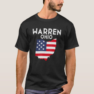 Warren Ohio USA State America Travel Ohioan T-Shirt