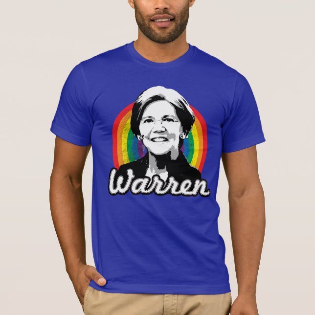 Warren Rainbow Pride T-Shirt (Front)