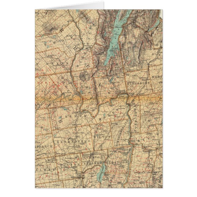 Warren, Saratoga, Washington counties (Front)