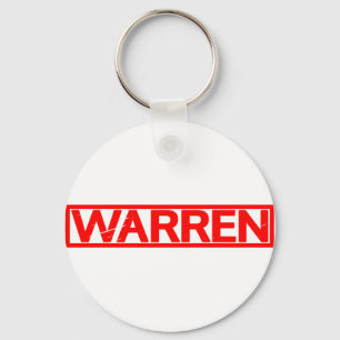 Warren Stamp Key Ring