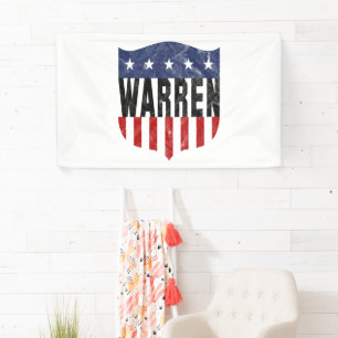 WARREN stars and stripes Banner