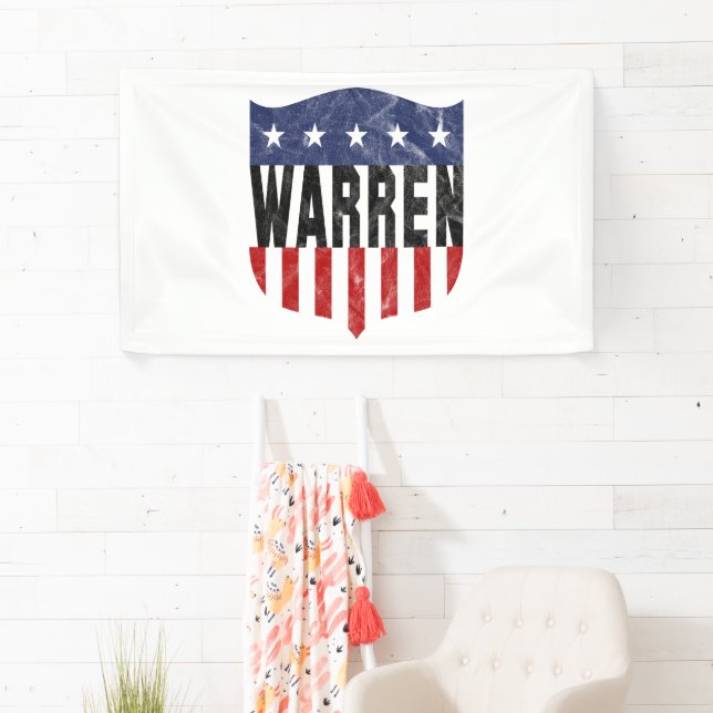 WARREN stars and stripes Banner (Insitu)