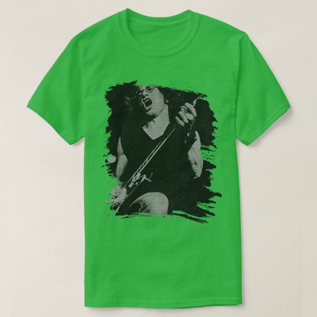 Warren Zevon Retro poster T-Shirt (Design Front)