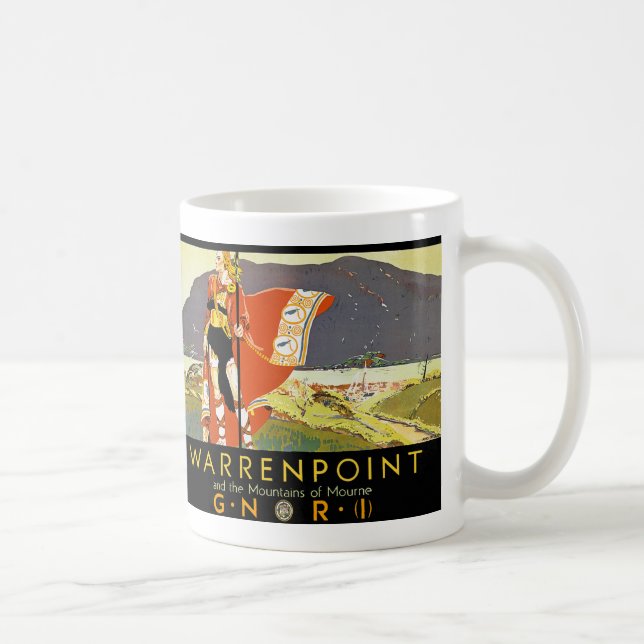 Warrenpint and the Mountians of Mourne Coffee Mug (Right)