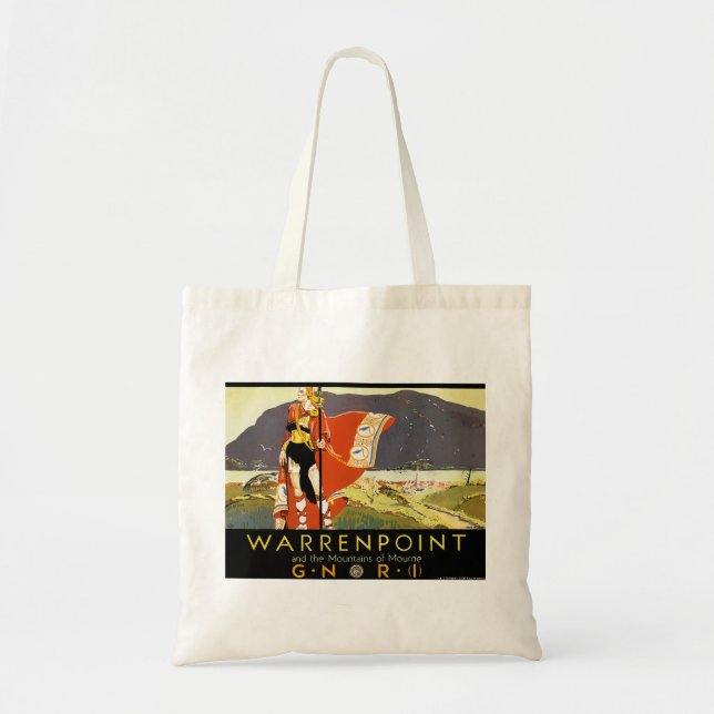 Warrenpint and the Mountians of Mourne Tote Bag (Front)