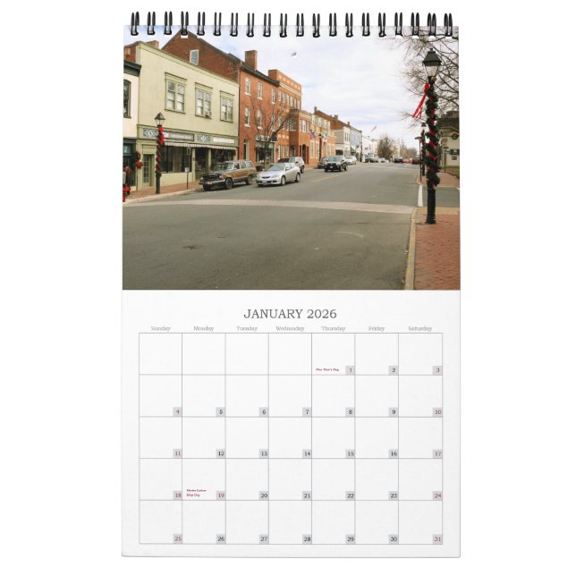 Warrenton Calendar (Jan 2026)