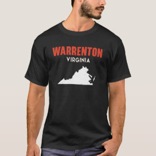 Warrenton Virginia USA State America Travel Virgin T-Shirt