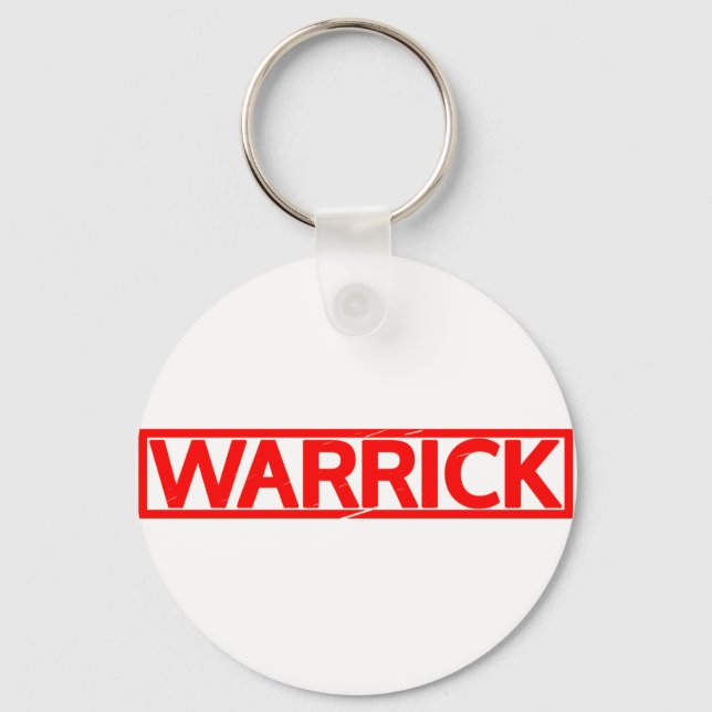 Warrick Stamp Key Ring (Front)