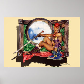 warrior01poster34.5by23 poster