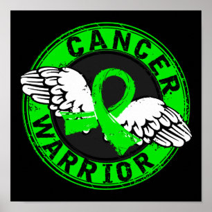 Warrior 14C Non-Hodgkin's Lymphoma Poster