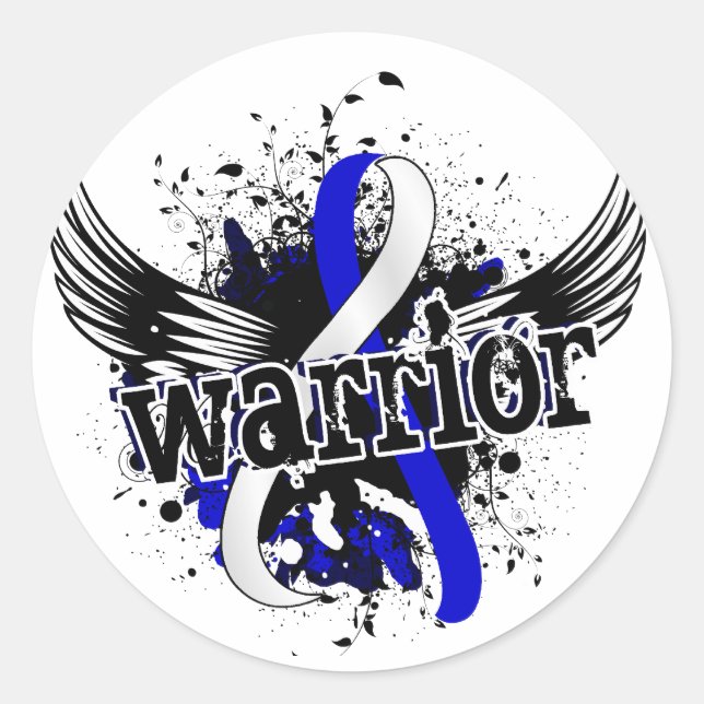 Warrior 16 ALS Classic Round Sticker (Front)