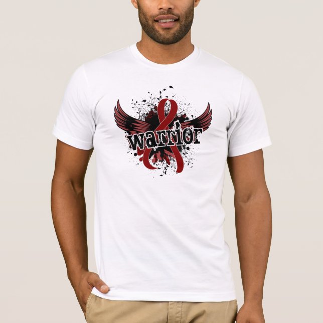 Warrior 16 Brain Aneurysm T-Shirt (Front)