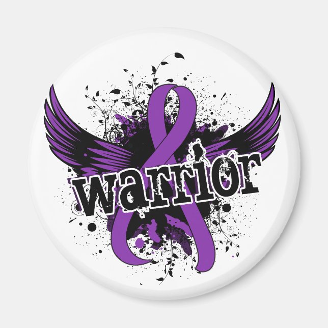 Warrior 16 Chiari Malformation Magnet (Front)