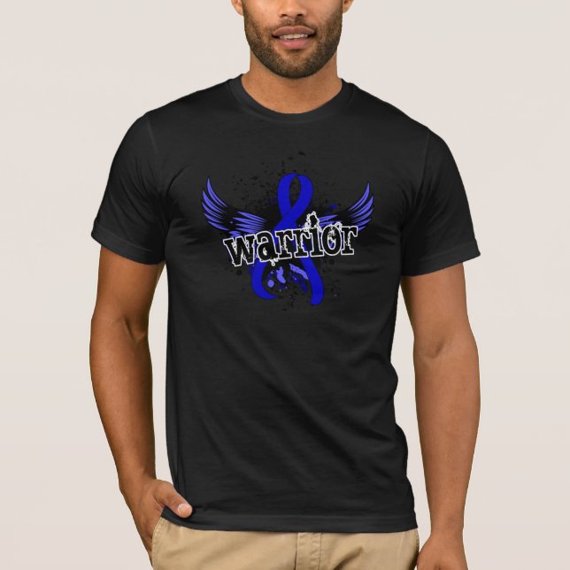 Warrior 16 Huntington's Disease T-Shirt (Front)