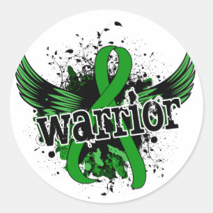 Warrior 16 Mental Health Classic Round Sticker