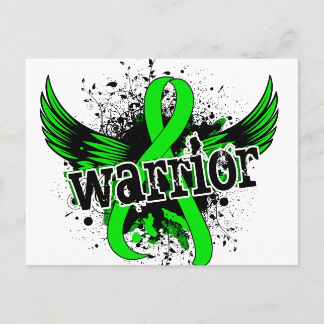 Warrior 16 Non-Hodgkin's Lymphoma Postcard (Front)