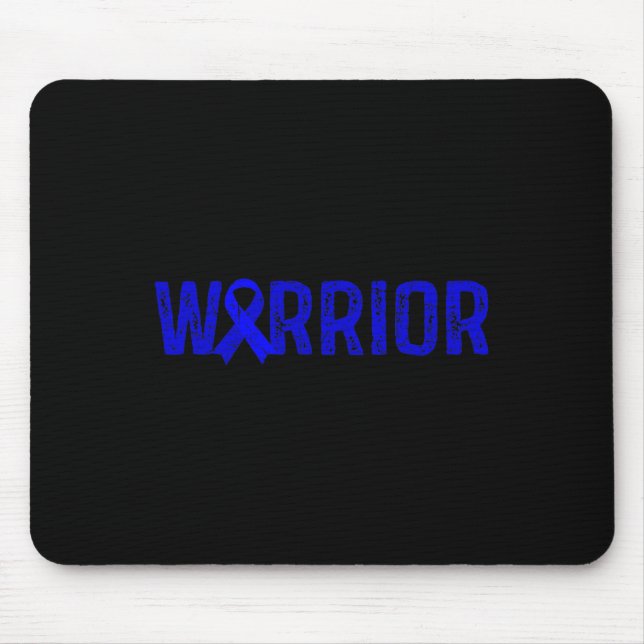 Warrior Alopecia Areata Awareness  Mouse Mat (Front)