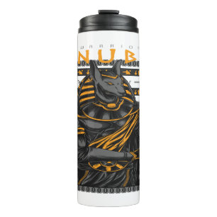 warrior anubis thermal tumbler