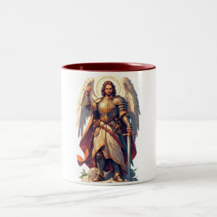 Warrior Archangel Michael Coffee Mug