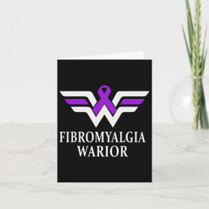 Warrior Awareness Purple Ribbon Gift 1  Card