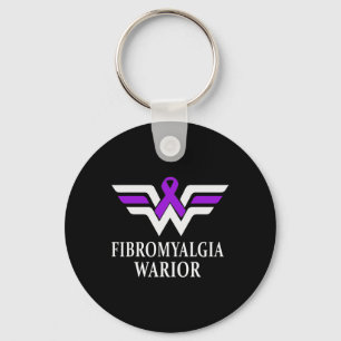 Warrior Awareness Purple Ribbon Gift 1 Key Ring